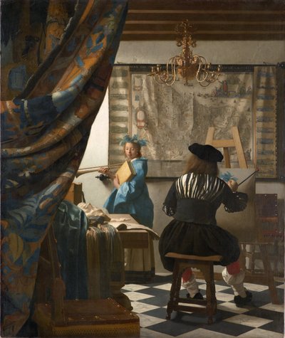 El arte de la pintura de Jan Vermeer van Delft